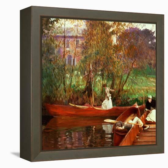 The Boating Party, 1889-John Singer Sargent-Framed Premier Image Canvas