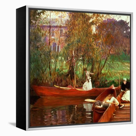 The Boating Party, 1889-John Singer Sargent-Framed Premier Image Canvas