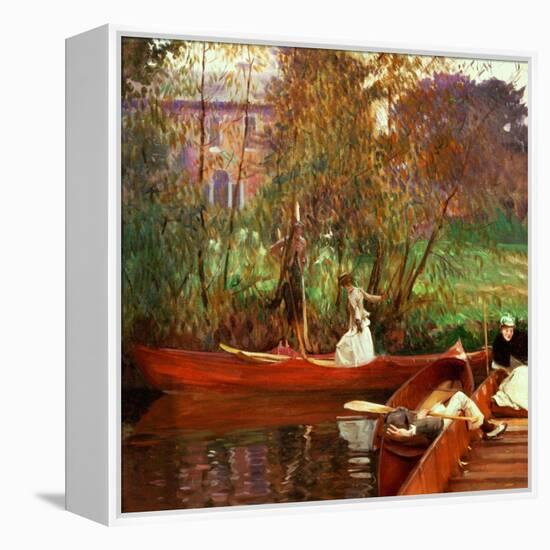 The Boating Party, 1889-John Singer Sargent-Framed Premier Image Canvas