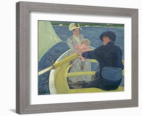 The Boating Party, 1893-94-Mary Cassatt-Framed Giclee Print