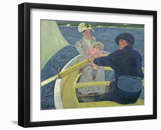 The Boating Party, 1893-94-Mary Cassatt-Framed Giclee Print