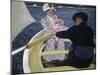 The Boating Party-Mary Cassatt-Mounted Giclee Print