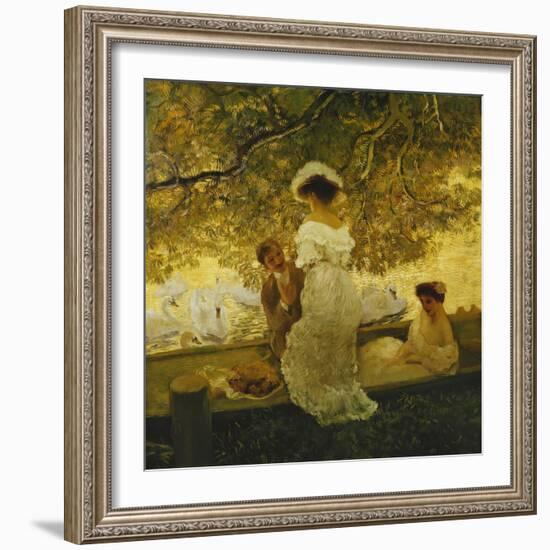 The Boating Trip-Gaston Latouche-Framed Giclee Print