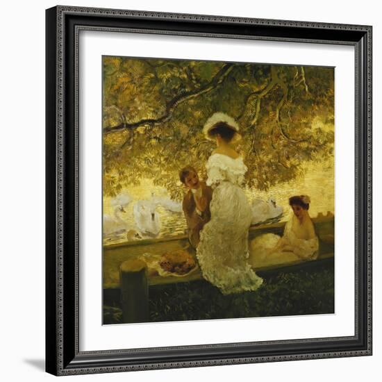 The Boating Trip-Gaston Latouche-Framed Giclee Print