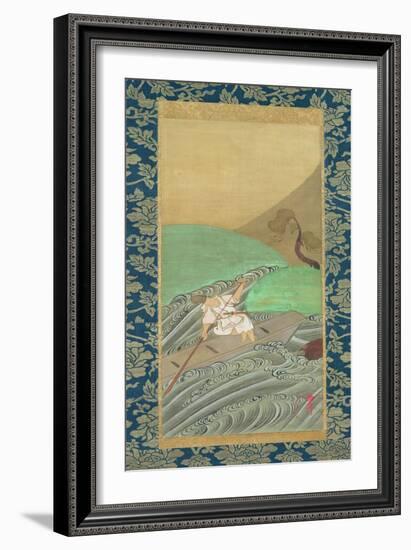 The Boatman-Ogata Korin-Framed Giclee Print