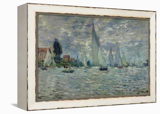 The Boats, or Regatta at Argenteuil, circa 1874-Claude Monet-Framed Premier Image Canvas