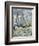 The Boats, or Regatta at Argenteuil-Claude Monet-Framed Premium Giclee Print