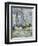 The Boats, or Regatta at Argenteuil-Claude Monet-Framed Premium Giclee Print