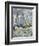 The Boats, or Regatta at Argenteuil-Claude Monet-Framed Premium Giclee Print