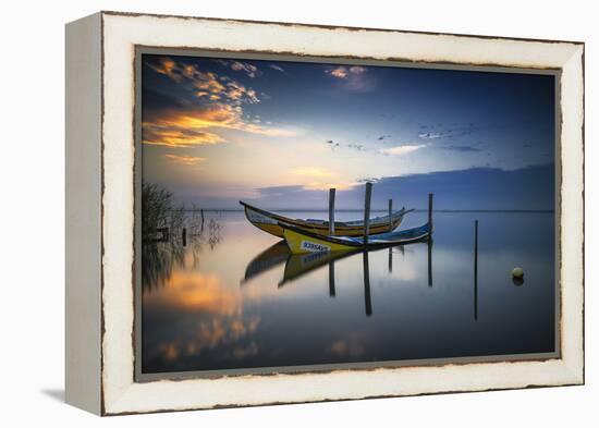 The Boats-Rui Ribeiro-Framed Premier Image Canvas