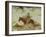 The Bob Cat Hunter (Oil on Canvas)-William Herbert 'Buck' Dunton-Framed Giclee Print