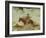 The Bob Cat Hunter (Oil on Canvas)-William Herbert 'Buck' Dunton-Framed Giclee Print