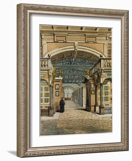 The Bodleian Library Oxford Oxford University Uk-null-Framed Giclee Print