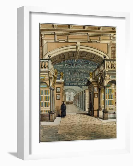 The Bodleian Library Oxford Oxford University Uk-null-Framed Giclee Print