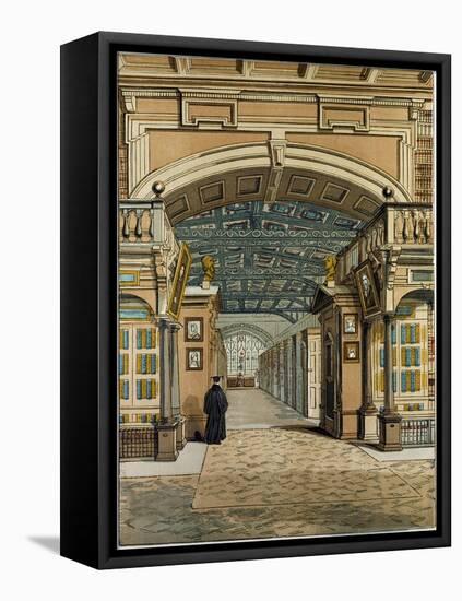 The Bodleian Library Oxford Oxford University Uk-null-Framed Premier Image Canvas