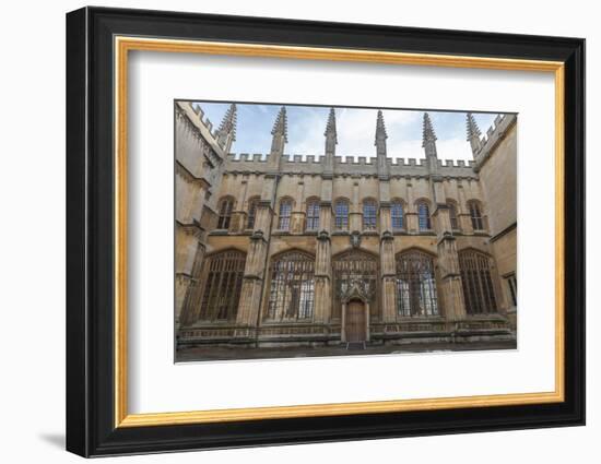 The Bodleian Library, Oxford, Oxfordshire, England, United Kingdom, Europe-Charlie Harding-Framed Photographic Print