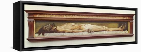 The Body of the Dead Christ in the Tomb. 1521-Hans Holbein the Younger-Framed Premier Image Canvas