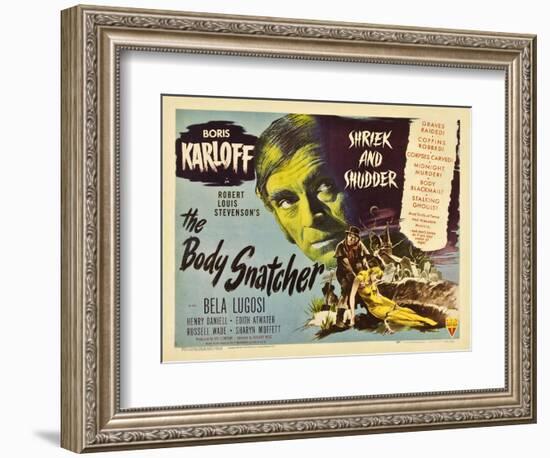 The Body Snatcher, 1945-null-Framed Art Print