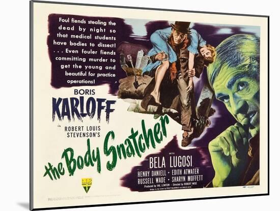 The Body Snatcher, 1945-null-Mounted Giclee Print