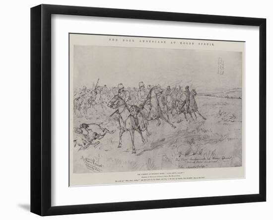 The Boer Ambuscade at Koorn Spruit-Melton Prior-Framed Giclee Print