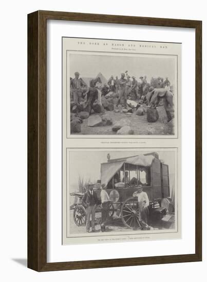 The Boer as Mason and Medical Man-null-Framed Giclee Print