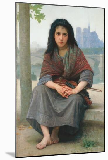 The Bohemian, 1890-William Adolphe Bouguereau-Mounted Giclee Print