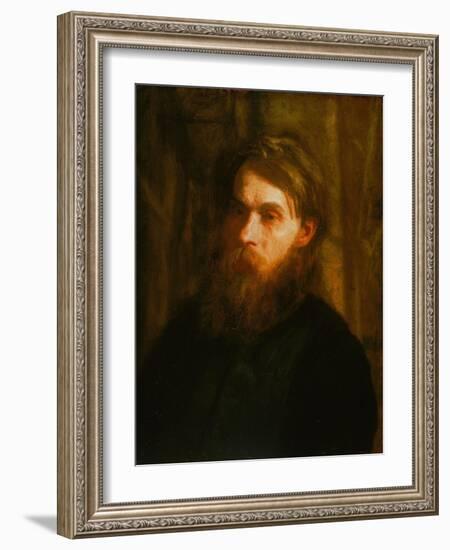 The Bohemian (Portrait of Franklin Louis Schenck) C.1890 (Oil on Canvas)-Thomas Cowperthwait Eakins-Framed Giclee Print