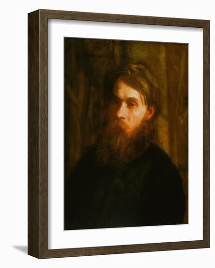 The Bohemian (Portrait of Franklin Louis Schenck) C.1890 (Oil on Canvas)-Thomas Cowperthwait Eakins-Framed Giclee Print