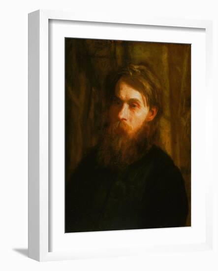 The Bohemian (Portrait of Franklin Louis Schenck) C.1890 (Oil on Canvas)-Thomas Cowperthwait Eakins-Framed Giclee Print