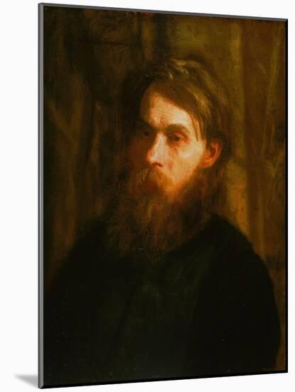 The Bohemian (Portrait of Franklin Louis Schenck) C.1890 (Oil on Canvas)-Thomas Cowperthwait Eakins-Mounted Giclee Print