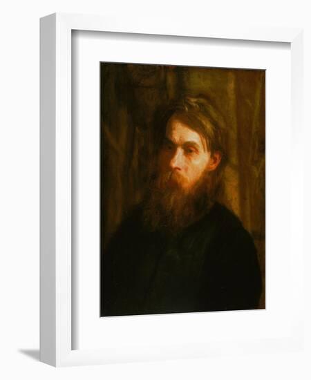 The Bohemian (Portrait of Franklin Louis Schenck) C.1890 (Oil on Canvas)-Thomas Cowperthwait Eakins-Framed Giclee Print