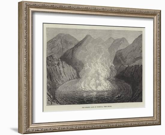 The Boiling Lake of Dominica, West Indies-null-Framed Giclee Print