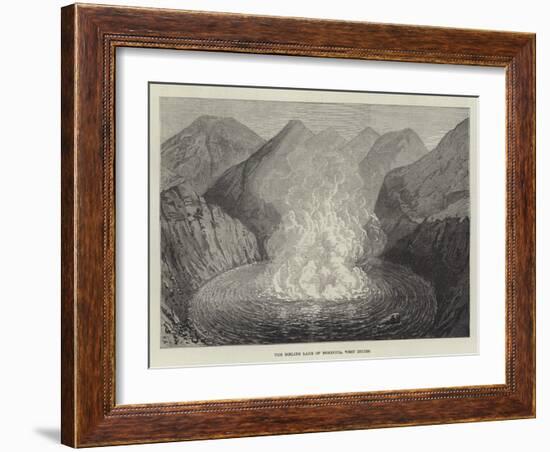 The Boiling Lake of Dominica, West Indies-null-Framed Giclee Print