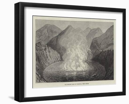 The Boiling Lake of Dominica, West Indies-null-Framed Giclee Print