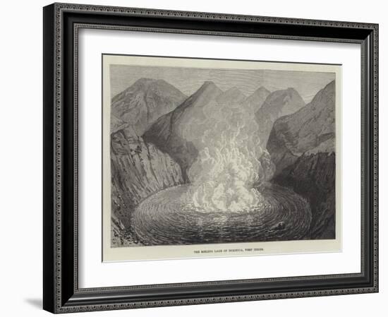 The Boiling Lake of Dominica, West Indies-null-Framed Giclee Print