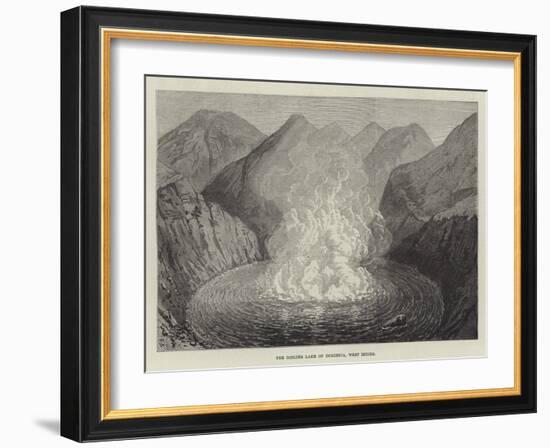 The Boiling Lake of Dominica, West Indies-null-Framed Giclee Print