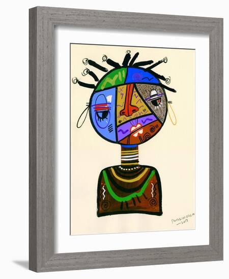 The Bold Face of Time, 2013-Oglafa Ebitari Perrin-Framed Giclee Print