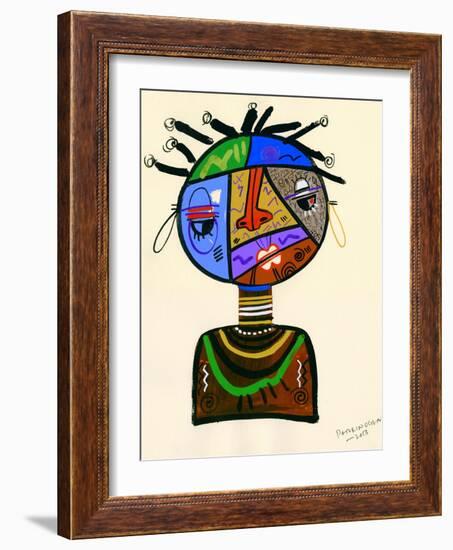 The Bold Face of Time, 2013-Oglafa Ebitari Perrin-Framed Giclee Print