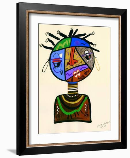 The Bold Face of Time, 2013-Oglafa Ebitari Perrin-Framed Giclee Print