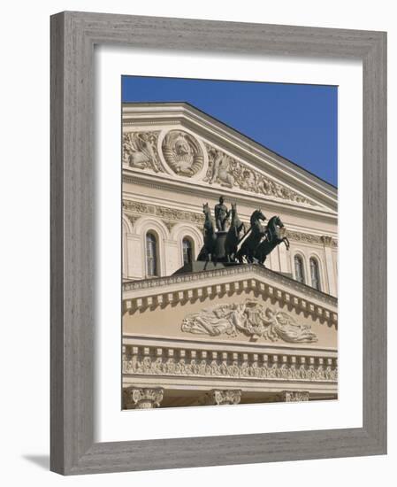 The Bolshoi Theater, Moscow, Russia-Charles Bowman-Framed Photographic Print