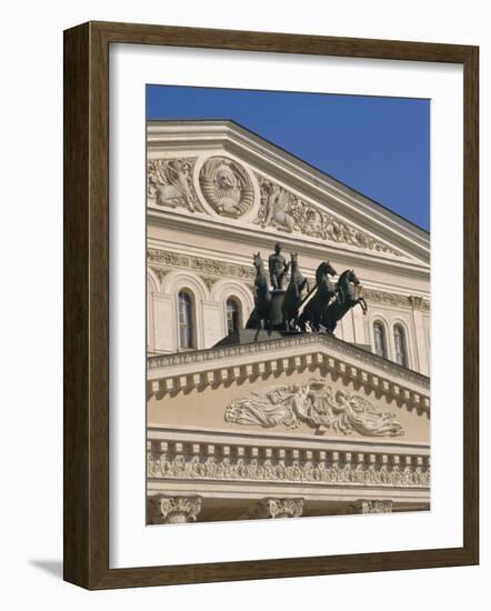 The Bolshoi Theater, Moscow, Russia-Charles Bowman-Framed Photographic Print