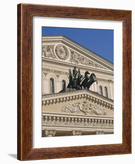 The Bolshoi Theater, Moscow, Russia-Charles Bowman-Framed Photographic Print