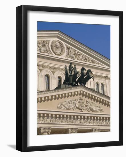 The Bolshoi Theater, Moscow, Russia-Charles Bowman-Framed Photographic Print