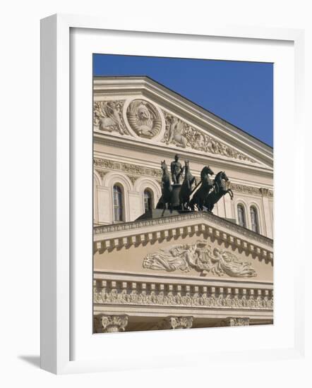 The Bolshoi Theater, Moscow, Russia-Charles Bowman-Framed Photographic Print