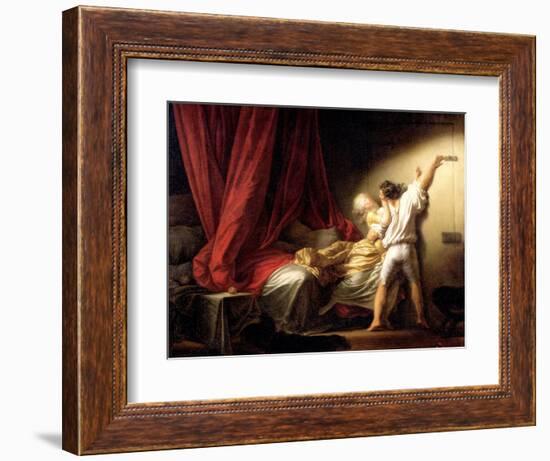 The Bolt, circa 1778-Jean-Honoré Fragonard-Framed Giclee Print