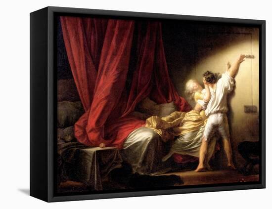 The Bolt, circa 1778-Jean-Honoré Fragonard-Framed Premier Image Canvas