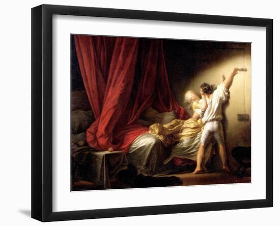 The Bolt, circa 1778-Jean-Honoré Fragonard-Framed Giclee Print