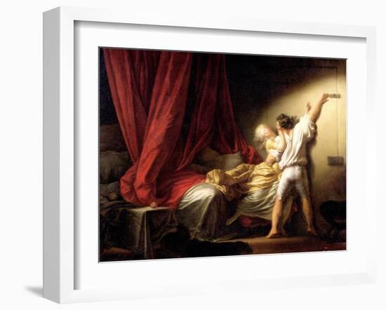 The Bolt, circa 1778-Jean-Honoré Fragonard-Framed Giclee Print