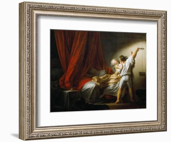 The Bolt (Le Verro)-Jean-Honoré Fragonard-Framed Giclee Print