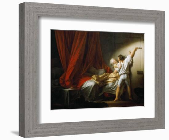 The Bolt (Le Verro)-Jean-Honoré Fragonard-Framed Giclee Print